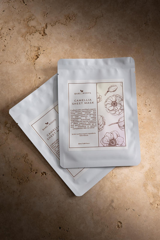 Bare Roots Camellia Sheet Mask
