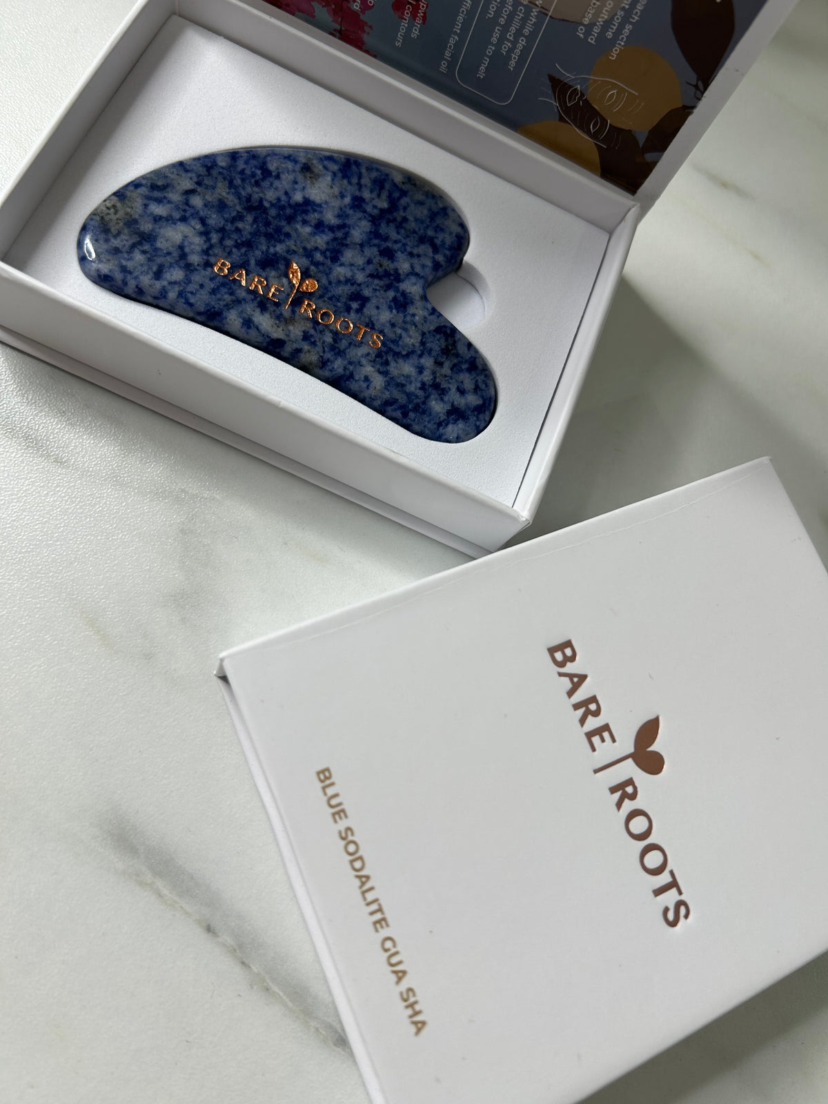 Bare Roots Gua Sha Stone & Omega Oil Duo