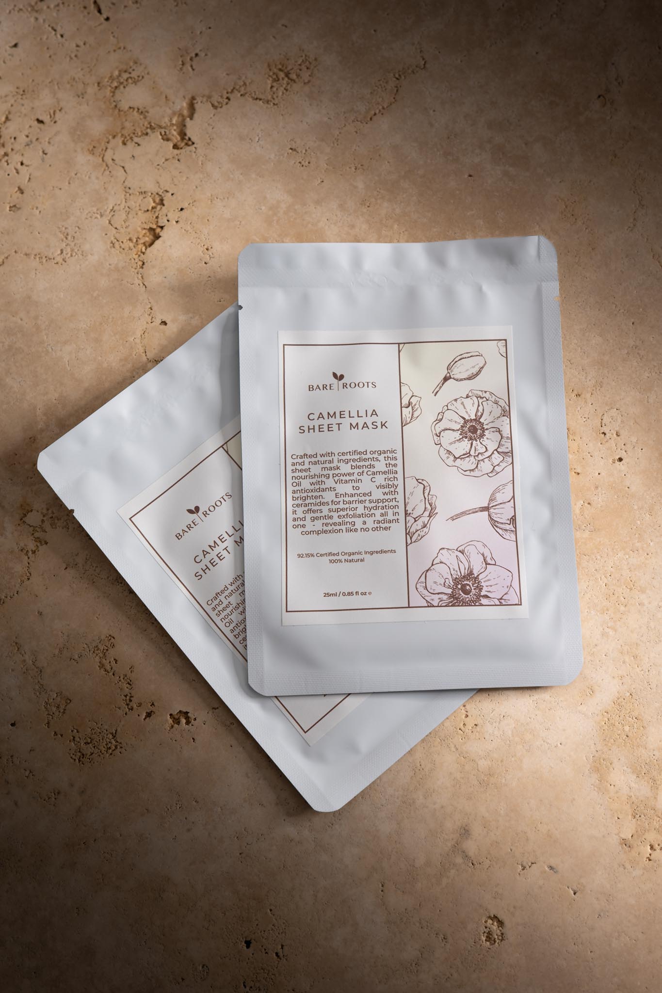 Bare Roots Camellia Sheet Mask