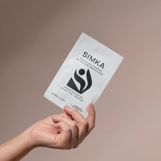 SIMKA Cooling and Hydrating Bio-Cellulose Under Eye Mask (4 pack)